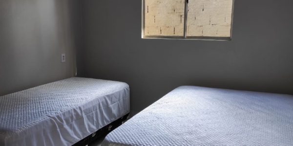 Quarto com suíte confortável e vista para o lazer em Alter do Chão